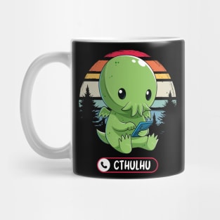 Cthulhu Is Calling Mug